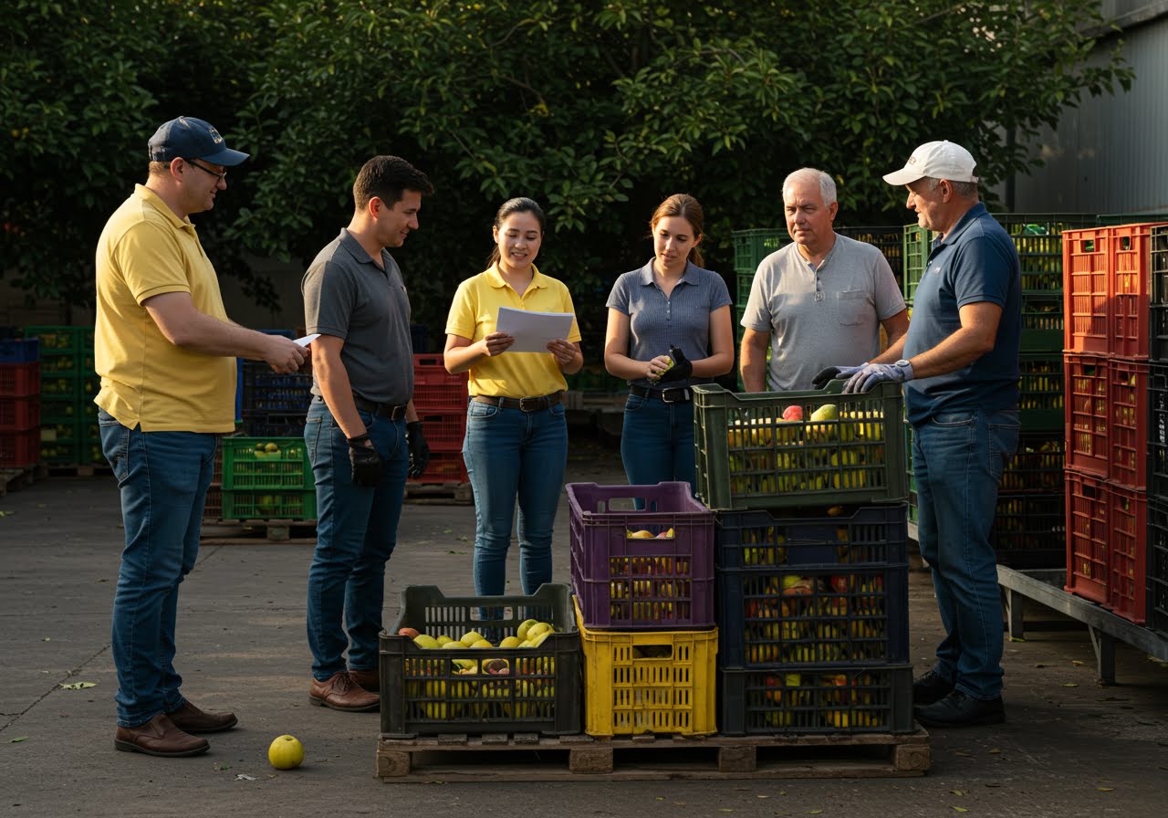 Cooperative farms sharing data